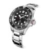 200m Casual Black Warrior Solar Energy Watch