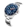 200m Casual Blue PADI Crossover Warrior Solar Energy Watch