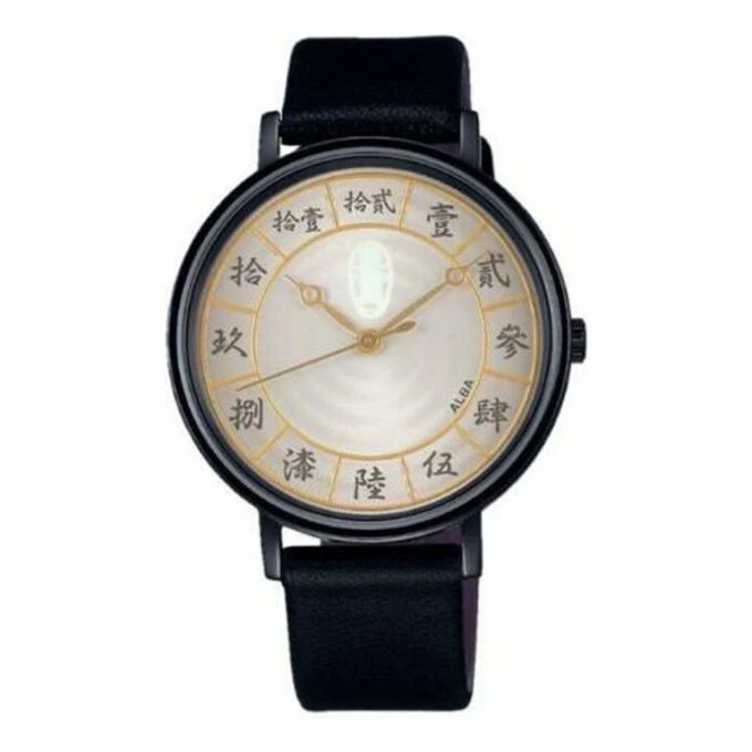 ALBA Riki Series Limited Edition Black Strap White Dial