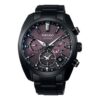 ASTRON Astron GPS Solar Dual-Time 42.7mm Limited edition Black/Purple