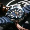 Automatic Water Resistant Men”s BlueDial Plate