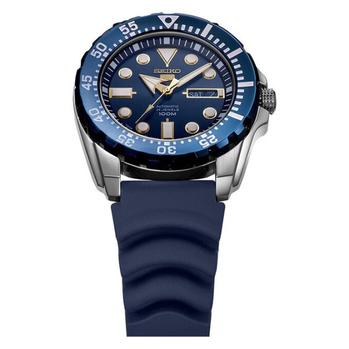 Automatic Water Resistant Men”s BlueDial Plate