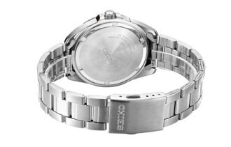 Black Steel strip Business Casual waterproof Watch