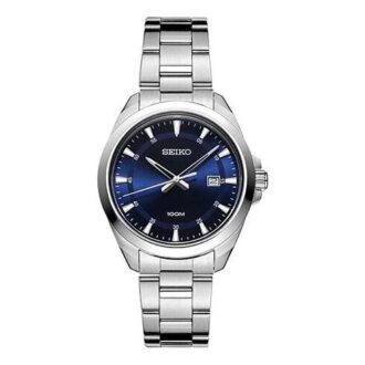 Blue Steel Strip Business Casual Waterproof Watch