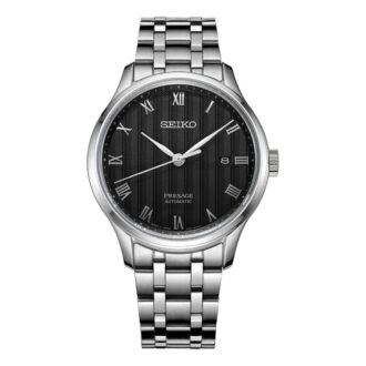 Japan Series waterproof Automatic Mechanical Watch Black