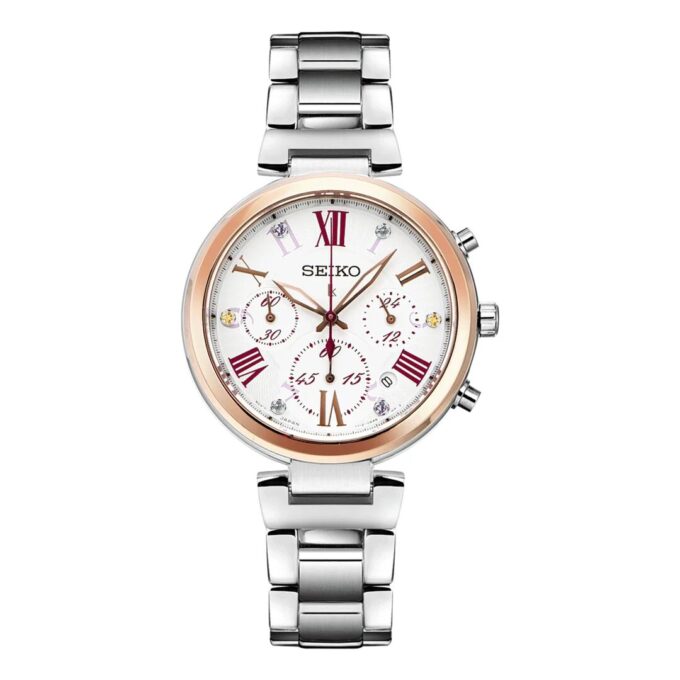 Lukia Series Quartz Silver/White