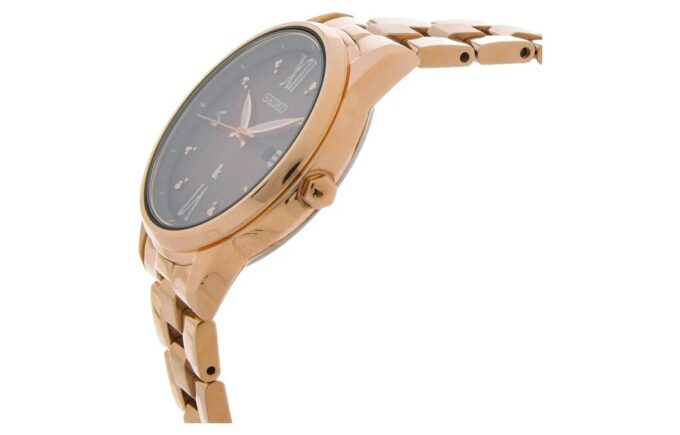 Lukia Series Waterproof Quartz Gold/Black