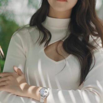 Minimalistic Japan Hollow Out Mechanical Silver