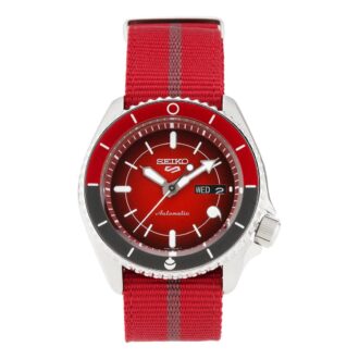 Naruto Series Limited Crossover Mechanical Watch Red