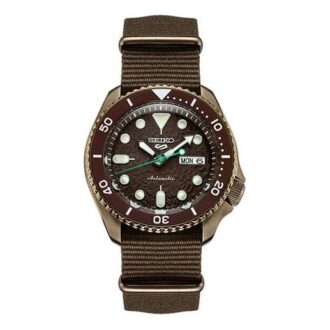 No. 5 42.5mm Mechanical Classic Watch Brown