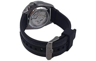 No. 5 Series Retro Automatic Mechanical waterproof Watch Gray Black