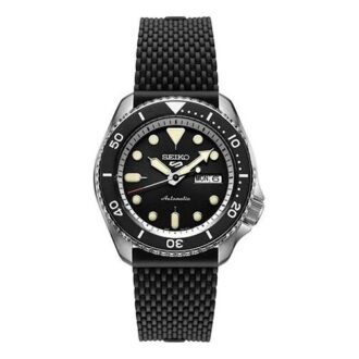 no 5 series rubber strap black sports mechanical watch srpd73k2 1 330x330 - No. 5 Series Rubber Strap Black Sports Mechanical Watch SRPD73k2