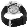 No. 5 Series Rubber Strap Black Sports Mechanical Watch SRPD73k2