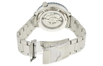 No. 5 Small Steel strip Automatic Mechanical Watch Blue