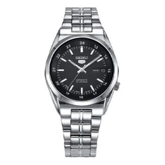 No. 5 Sports Steel strip Mechanical Watch Black