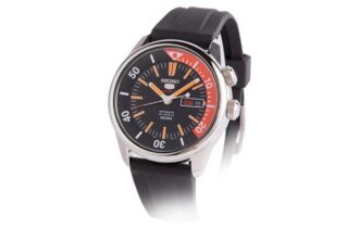 No. 5 Watch Automatic Mechanical waterproof Watch Black