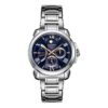 Premier Series Blue Dial Steel Strip Sapphire Crystal Watch