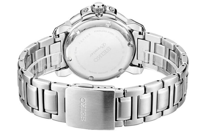 Premier Series Blue Dial Steel Strip Sapphire Crystal Watch