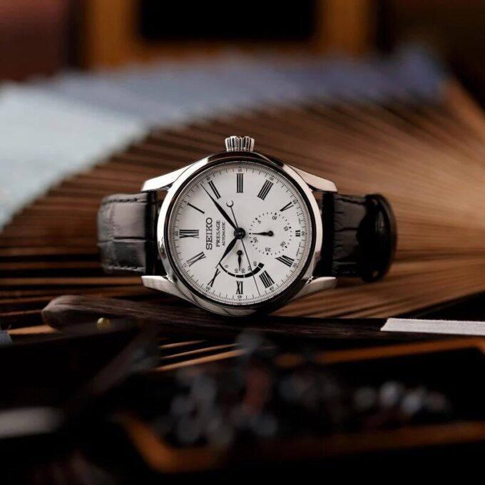 Presage Series Enamel Automatic Mechanical Casual Business Watch
