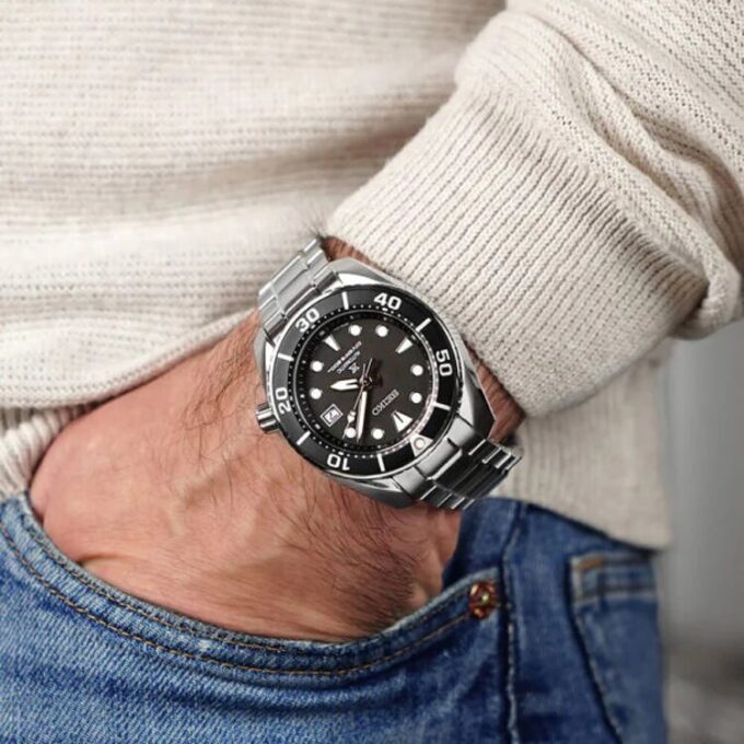 Prospex Series Mechanical “Black Silver”
