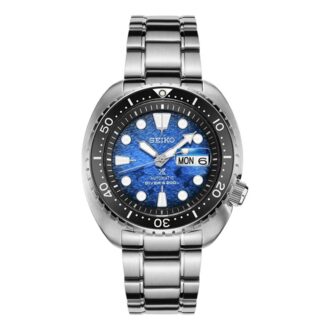 PROSPEX Series Sapphire Lens Case Blue Dial Steel Strip 200 Meter Waterproof Mechanical Watch