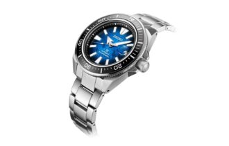 PROSPEX Series Sapphire Lens Warrior Gradient Blue Steel Strip 200 Meter Waterproof Mechanical Watch