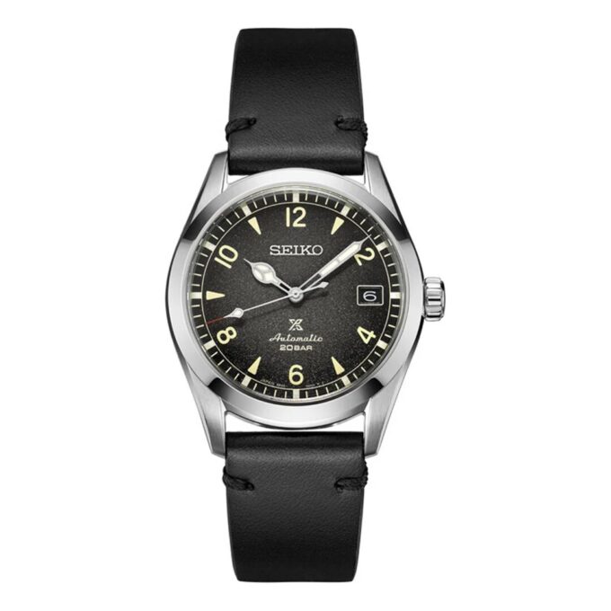 Seiko Prospex Alpinist Analog Watch “Black Silver”