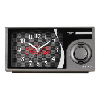 SEIKO x Coca Cola Mute Music Alarm Clock Black/Gray