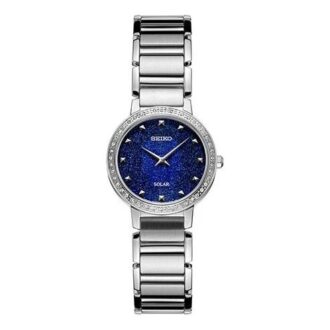 Small Solar Energy quartz Watch Navy Blue
