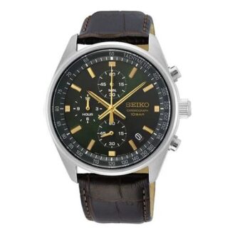 Three Eyes Sports Business Belt Watch Black
