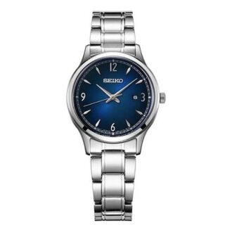 Waterproof Quartz Silver/Blue