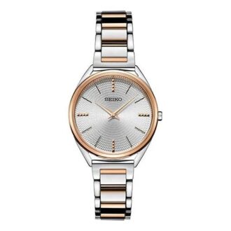 Waterproof Quartz Silver/Rose-Gold/White