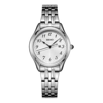 Waterproof Quartz Silver/White