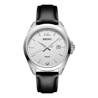 White Dial Belt Business Casual Watch