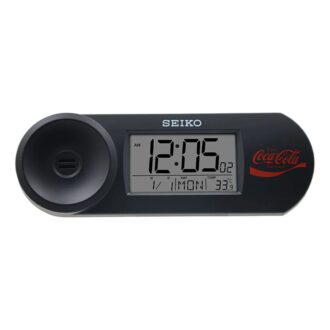 x Coca Cola Multifunctional Electronic Clock Black